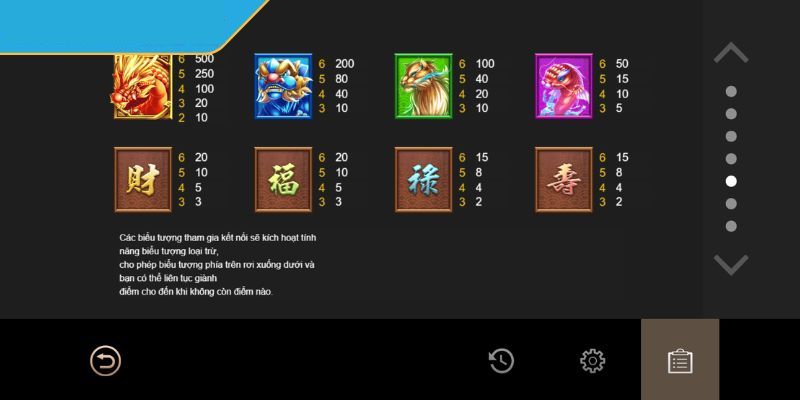 Quy tắc chi tiết trong game kho báu thần long bạn cần biết